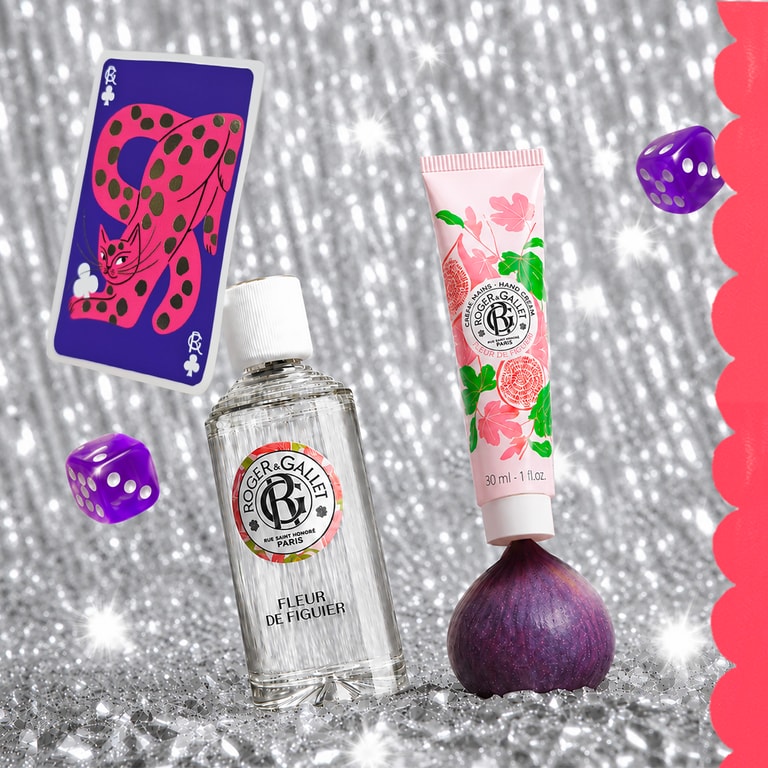 Fleur de Figuier Coffret Noël eau parfumée bienfaisante 30ml + crème mains bienfaisante
