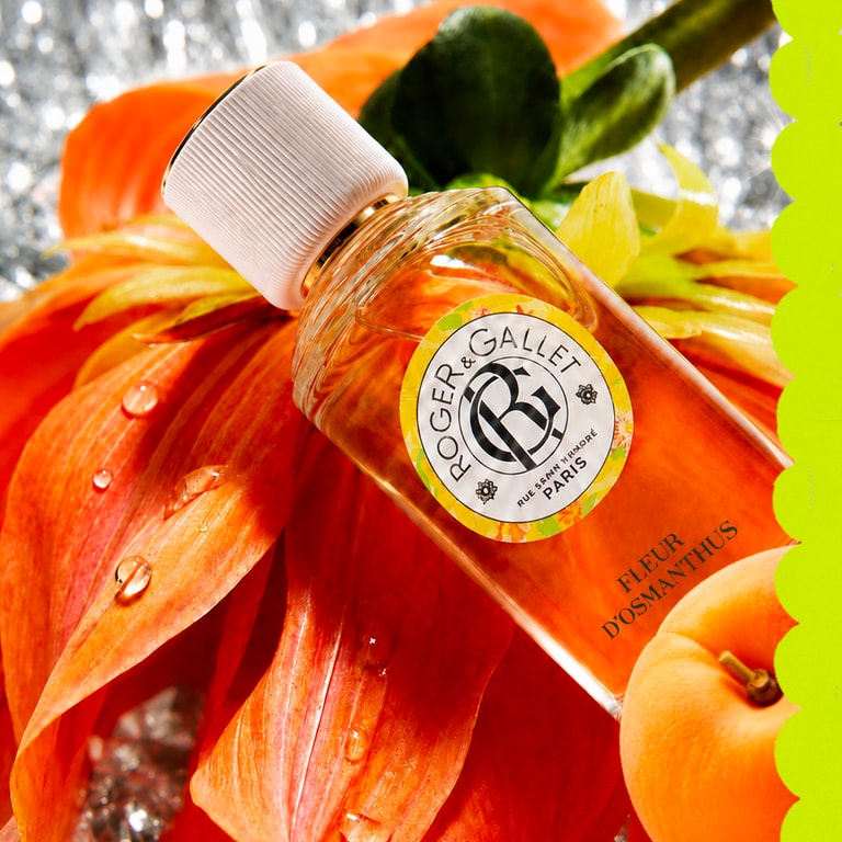 Fleur d'Osmanthus Coffret Noël eau parfumée bienfaisante 30ml + crème mains bienfaisante