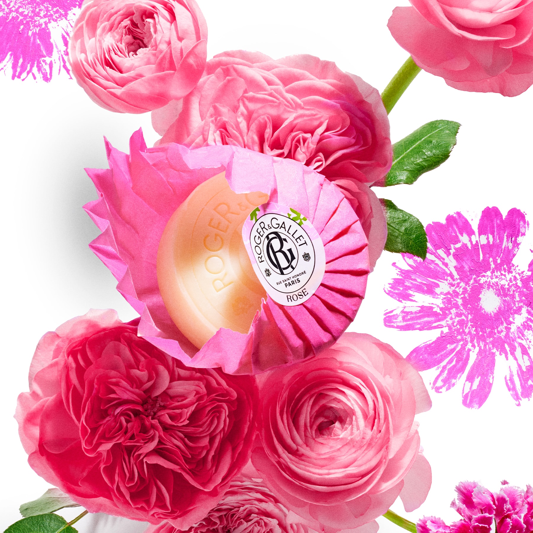 Rose Coffret Savons Bienfaisants