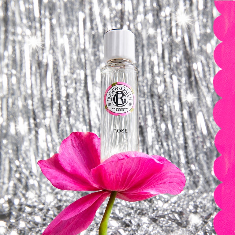 Rose Coffret Noël savon + eau parfumée bienfaisante 30ml