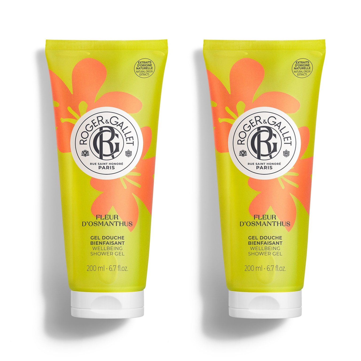 Fleur d'Osmanthus Duo Gels Douche Bienfaisants