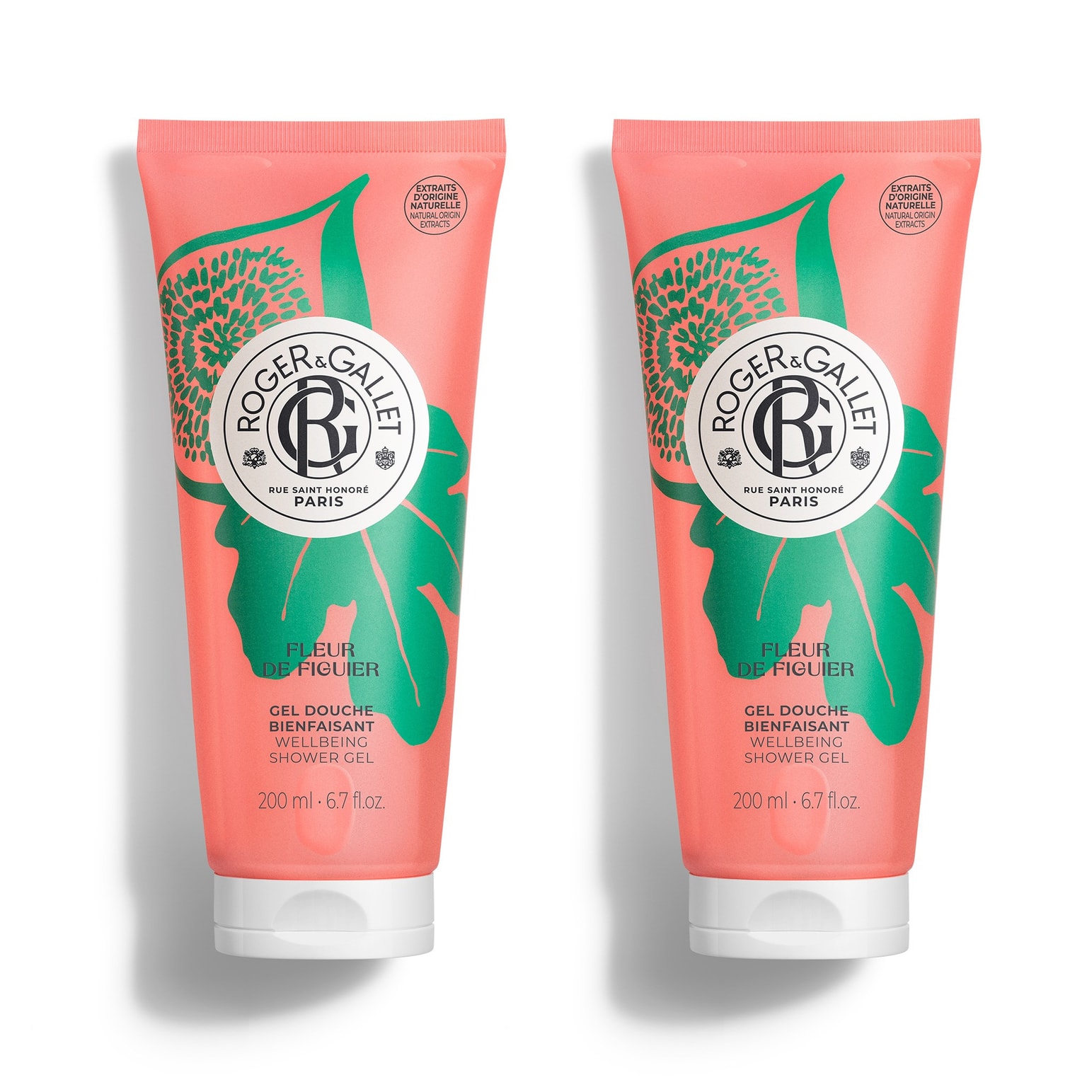 Fleur de Figuier Duo Gels Douche Bienfaisants 2x200 ml